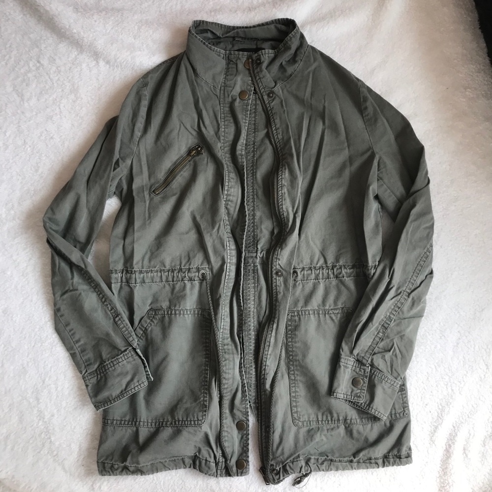 army green jacket